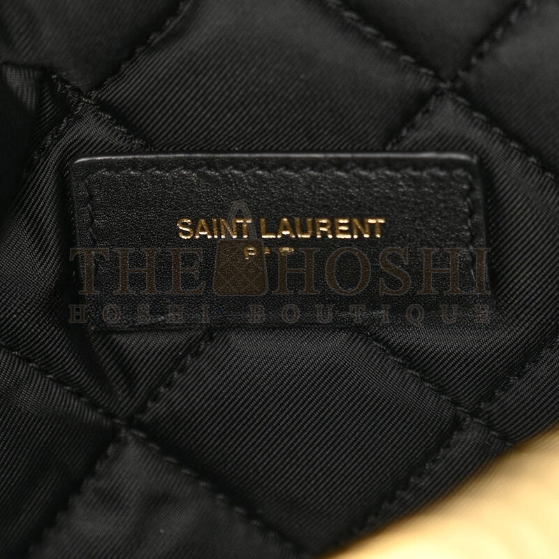 Y51 LE CASSANDRE LARGE COSMETIC POUCH BLACK 742662AABK91000 (30*20*11cm) Master Quality